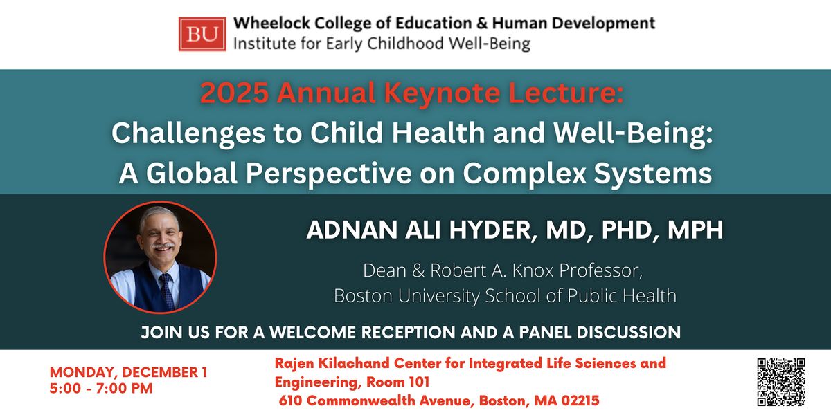 2025Early Childhood Keynote Lecture, 1 December | Event in Boston | AllEvents