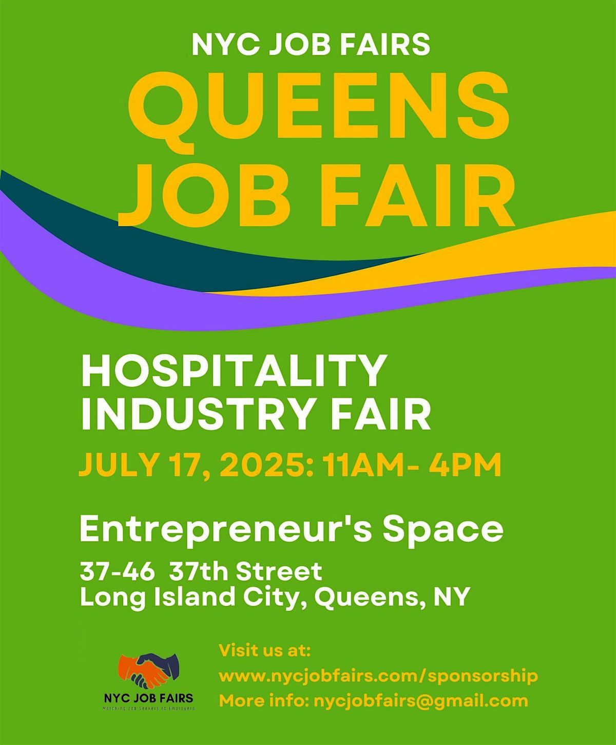 QUEENS JOB FAIR: HOSPITALITY JOBS, 17 July | Event in Queens | AllEvents