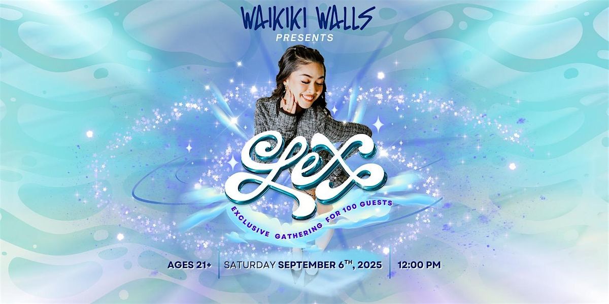 DJ Lex at Waikiki Walls, 6 September | Event in Honolulu | AllEvents