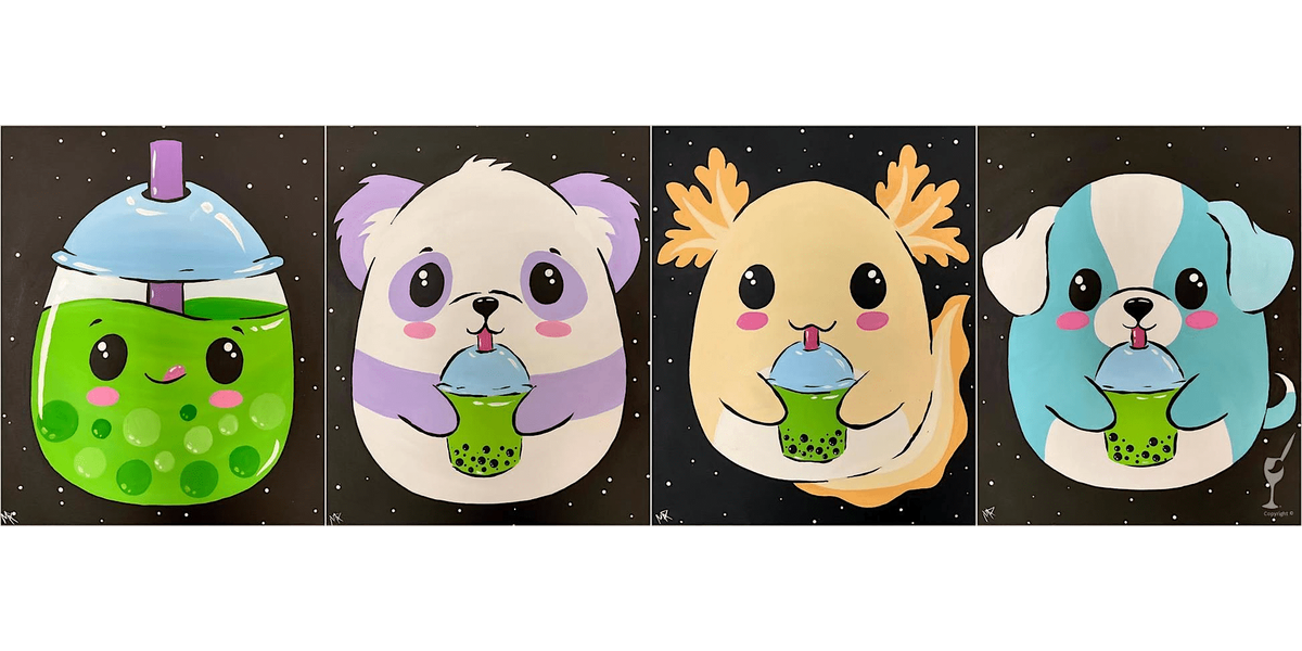 Boba Squishmallow - Paint and Sip in New Braunfels | Classpop!™, 9 August | Event in New Braunfels | AllEvents