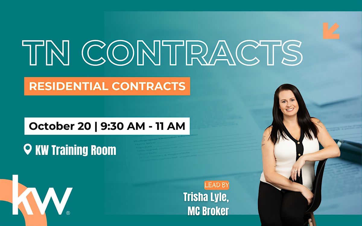 Mastering Tennessee Residential Contracts, 20 October | Event in Clarksville | AllEvents