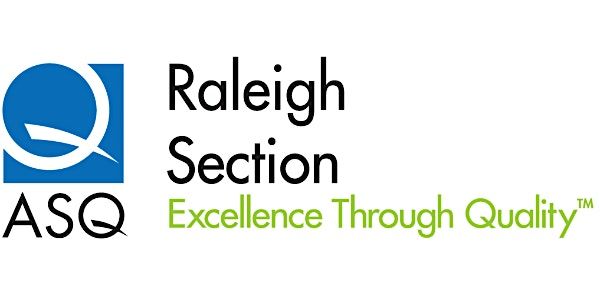 ASQ Raleigh Special Interest Group Meeting -- August 14, 2025, 14 August | Event in Research Triangle Park