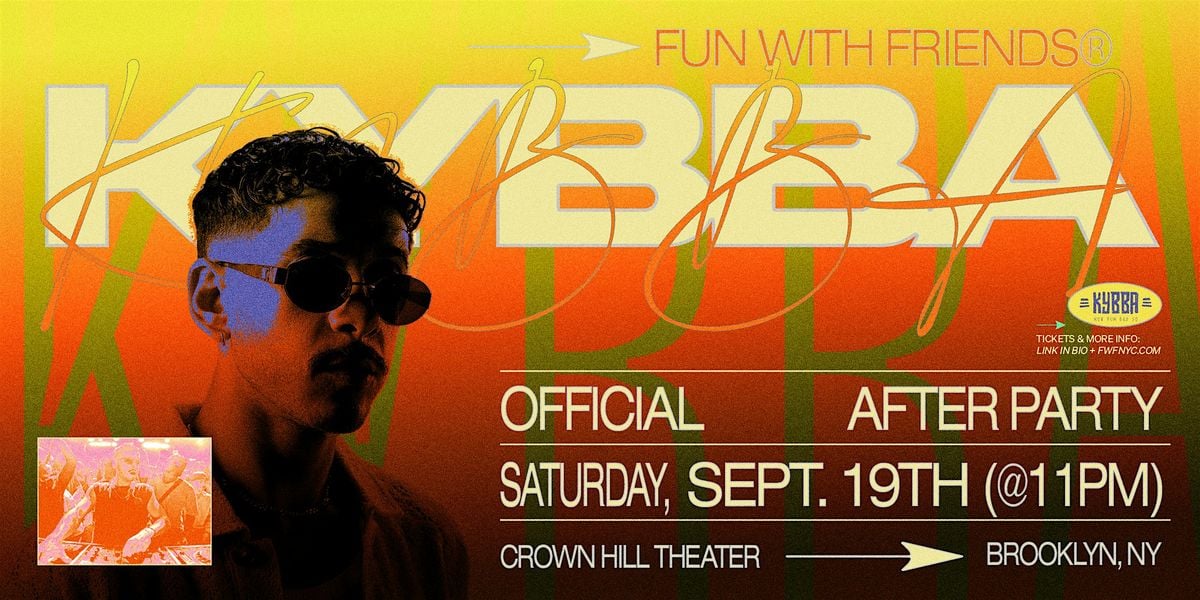 KYBBA (Official After Party), 19 September | Event in Brooklyn | AllEvents