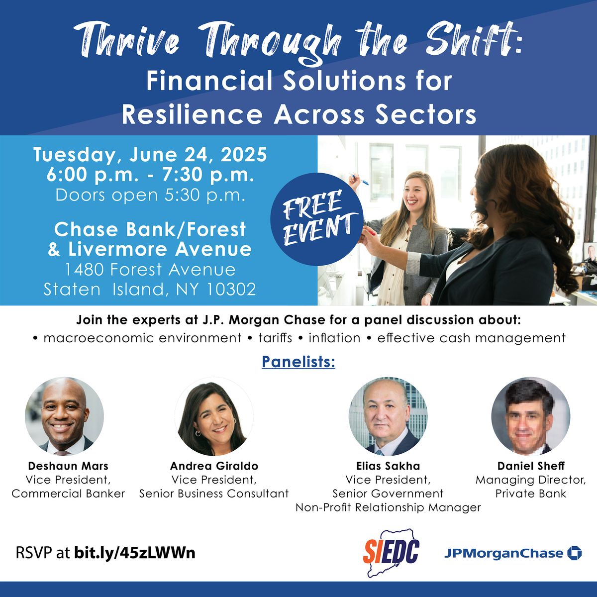Thrive Through the Shift: Financial Solutions Across Sectors, 24 June | Event in Staten Island | AllEvents