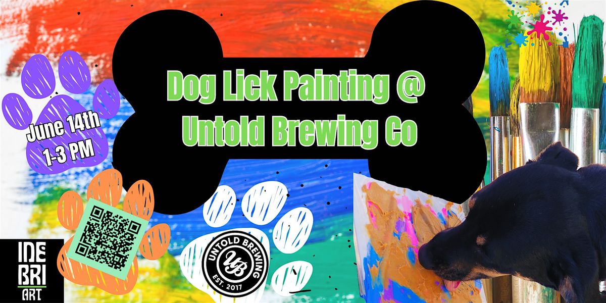 Dog "Lick Painting" At Untold Brewing Co!, 14 June | Event in Scituate | AllEvents