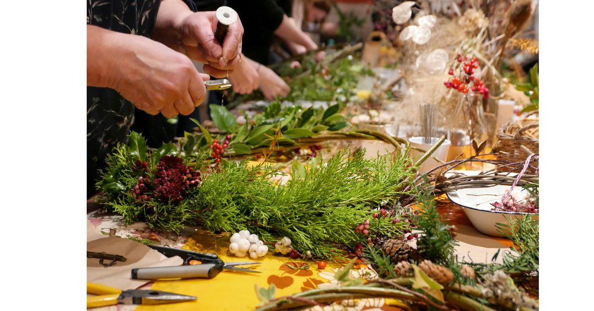 Winter Wreath-Making Workshop, 14 December | Event in Fonthill | AllEvents