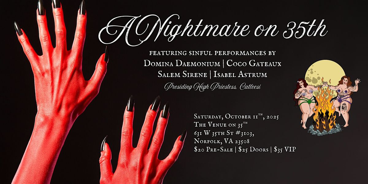 A Nightmare on 35th Street, 11 October | Event in Norfolk | AllEvents