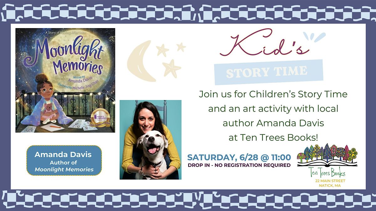 Path to Healing Story Time with Amanda Davis, 28 June | Event in Natick | AllEvents