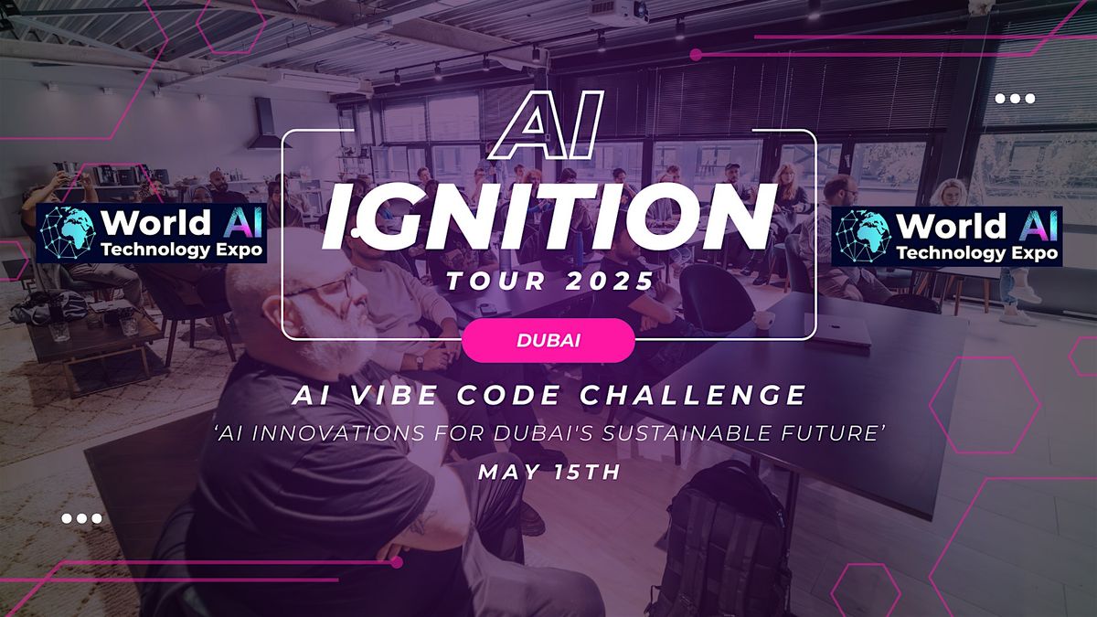AI Vibe Code Challenge Dubai 2025 - Coding Sustainability for Dubai, 21 November | Event in دبي | AllEvents