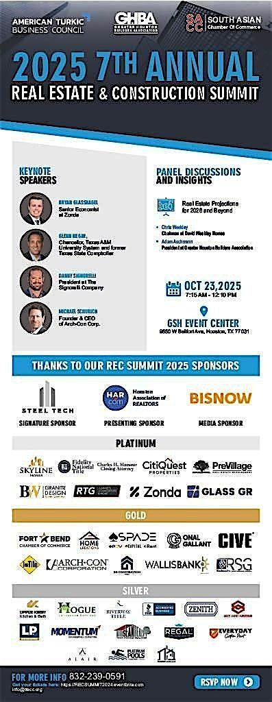 REC Summit 2025, 23 October | Event in Houston | AllEvents