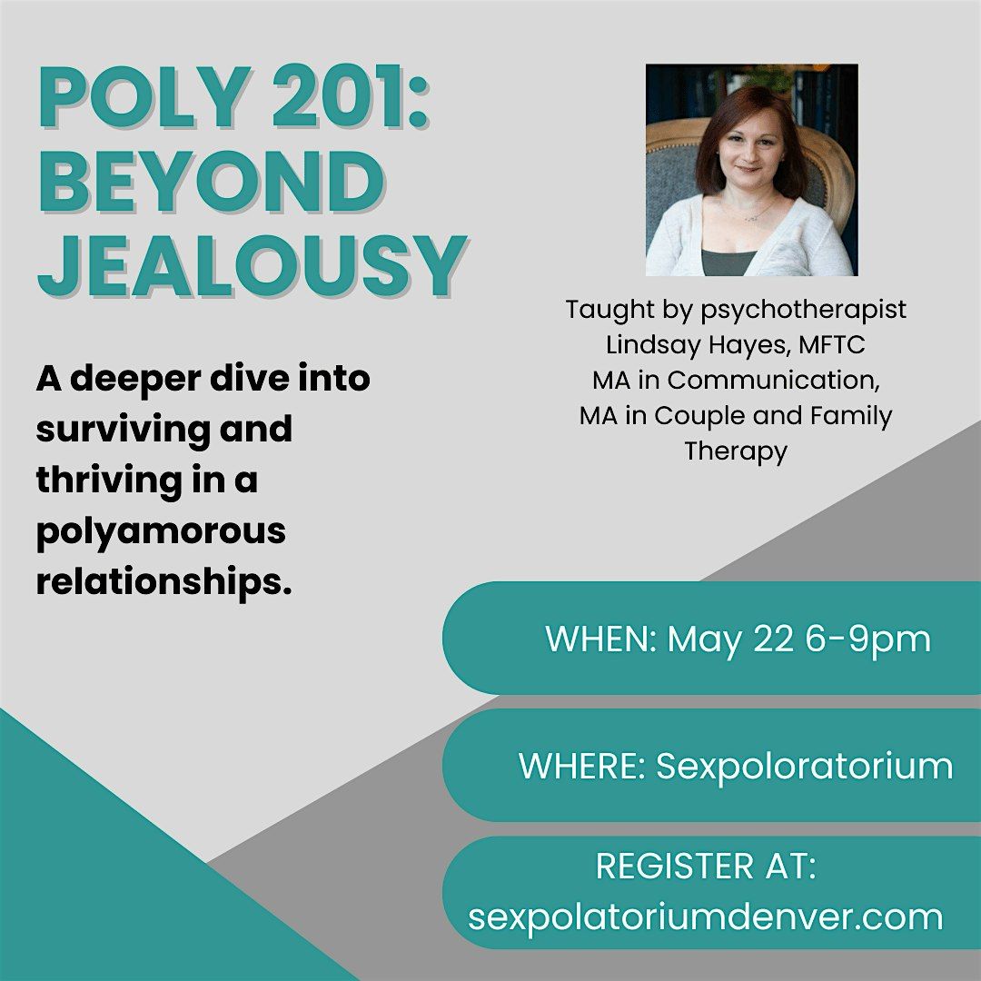 Poly 201: Overcoming Jealousy, 16 September | Event in Denver | AllEvents