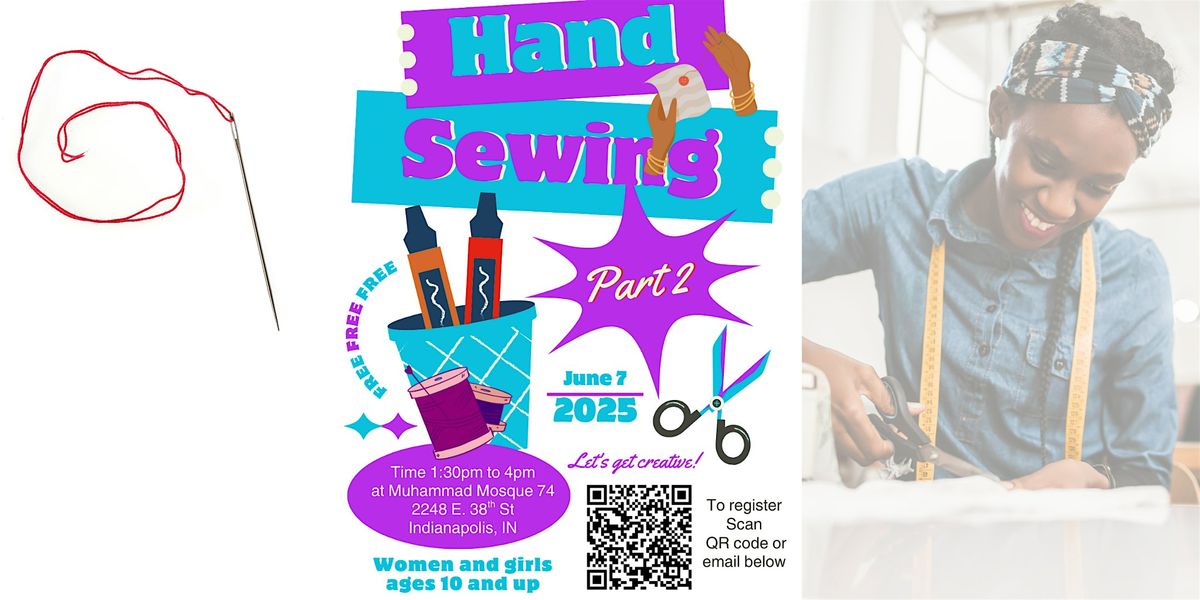 Hand Sewing Part 2 | Event in Indianapolis | AllEvents