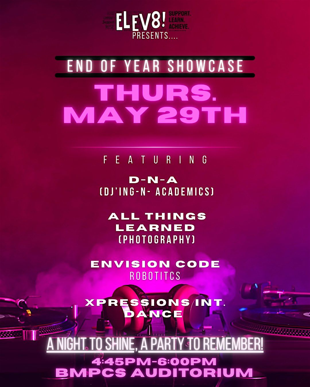 Elev8 Baltimore's BMPCS End of Year Showcase, 29 May | Event in Baltimore | AllEvents