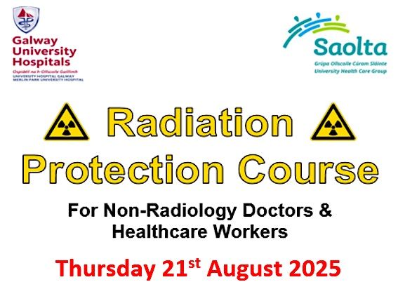 Radiation  Protection Course, 21 August | Event in Galway | AllEvents