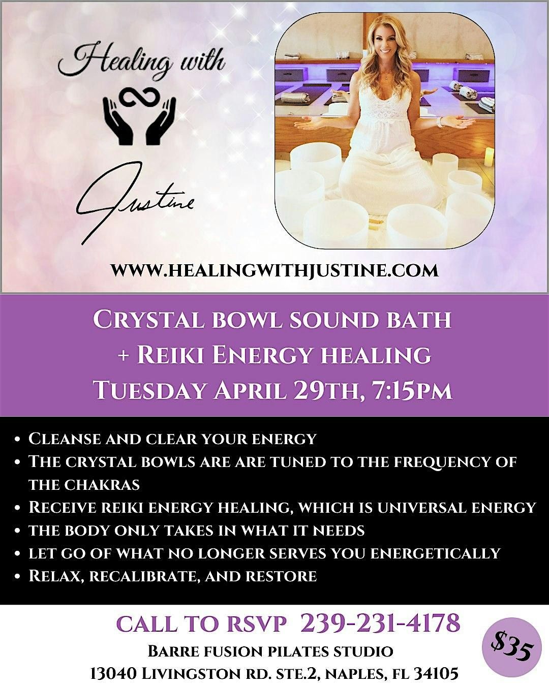 Crystal Bowl Sound Bath and Reiki Energy Healing | Event in Naples | AllEvents