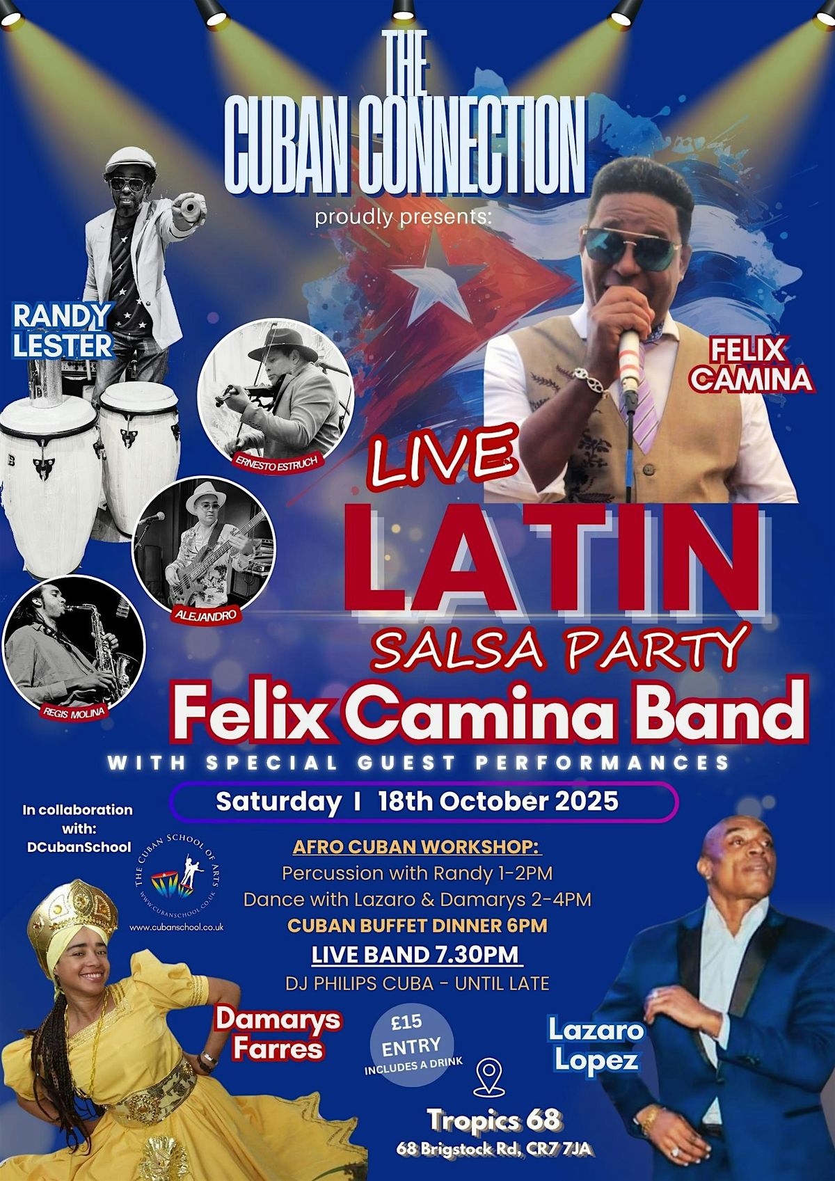Cuban & Latin Party - Live Music, Performances & DJs | Event in Thornton Heath | AllEvents