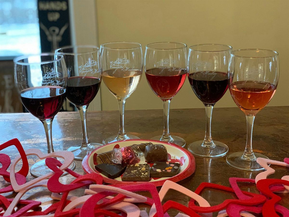 Wine & Chocolate pariing flights at The Vineyard at Hershey, 1 February | Event in Middletown | AllEvents