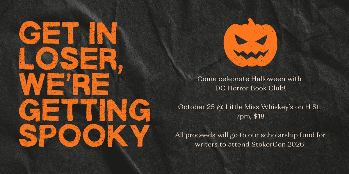 Halloween Party, hosted by DC Horror Book Club, 25 October | Event in Washington | AllEvents