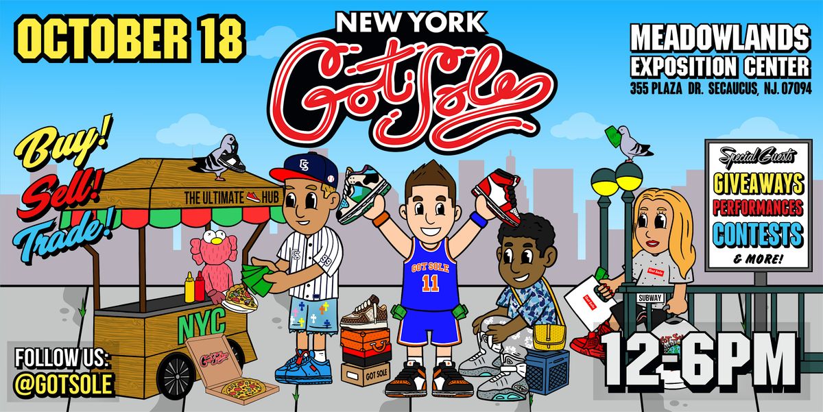 New York Got Sole, 18 October | Event in Secaucus | AllEvents