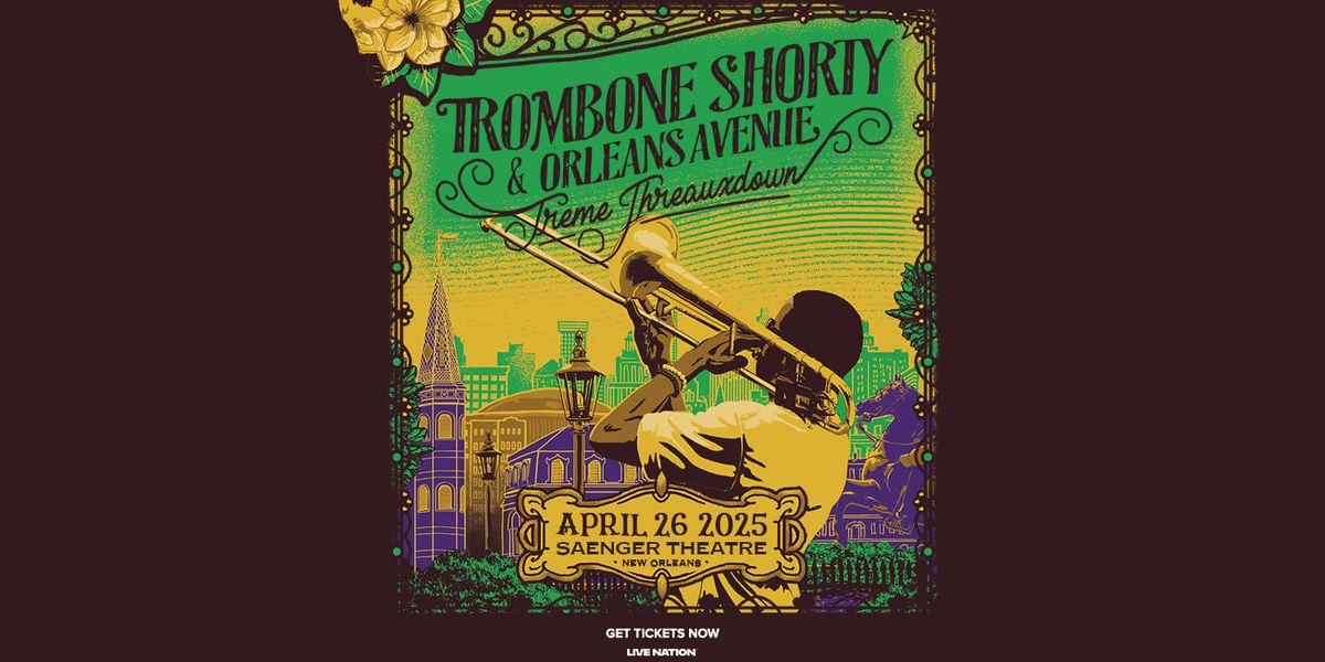 Trombone Shorty and Orleans Avenue, 15 November | Event in Ithaca | AllEvents