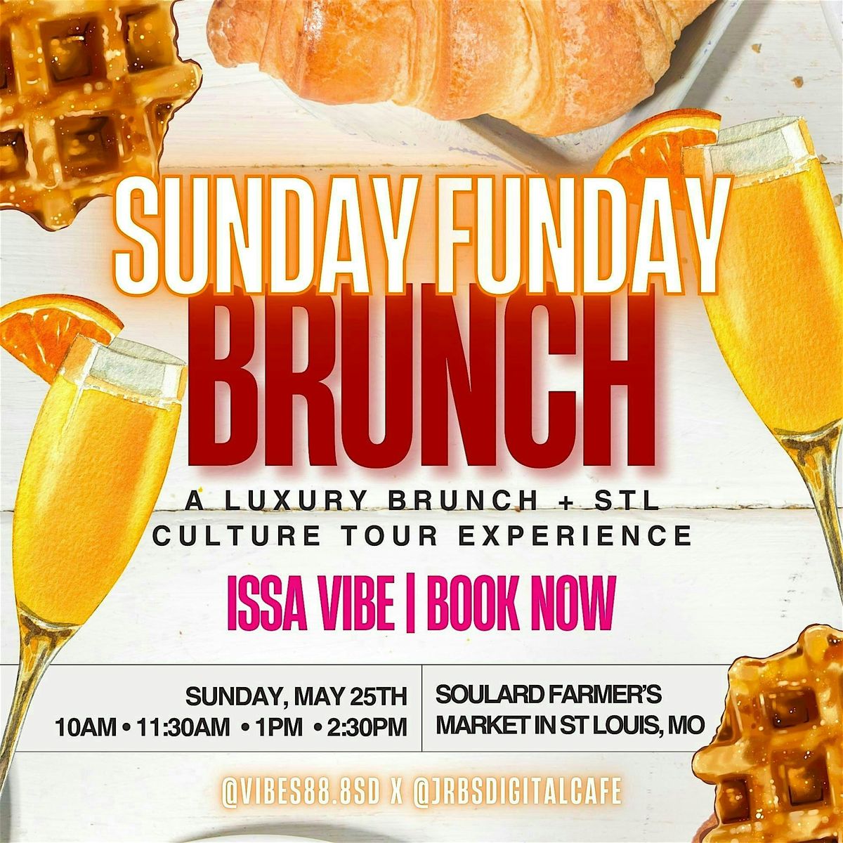 Vibes Brunch Experience, 25 May | Event in St. Louis | AllEvents