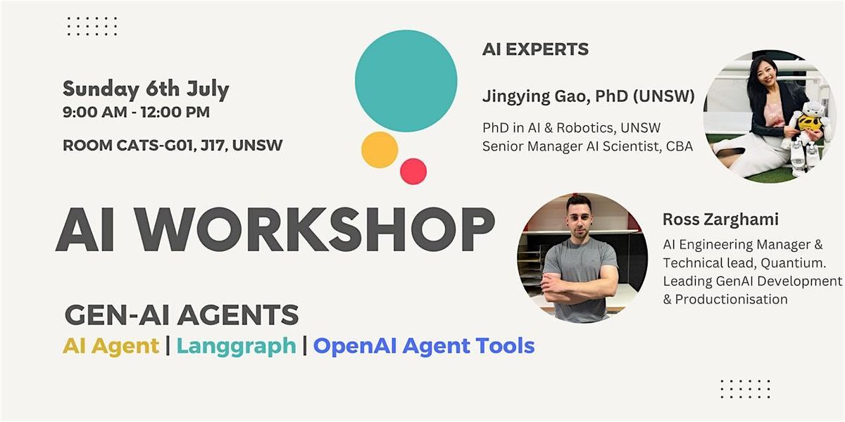 AI Agents: A Practical Workshop, 6 July | Event in Kensington | AllEvents