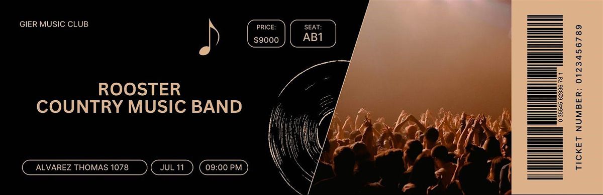 Rooster Country Music Band Live @ GIER, 11 July | Event in Buenos Aires | AllEvents