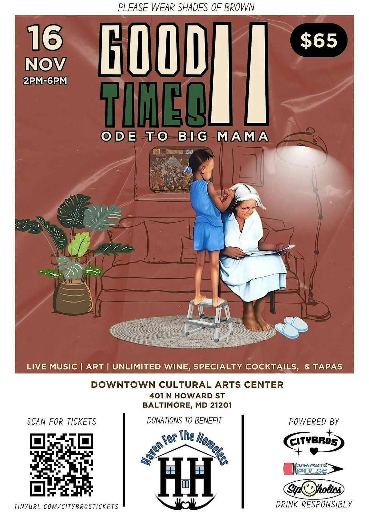 GoodTimes 2: Ode to Big Momma, 16 November | Event in Baltimore | AllEvents