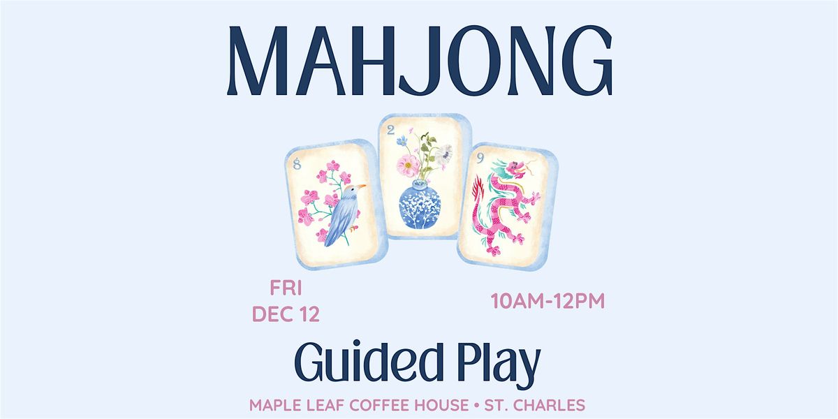 Guided Play at Maple Leaf Coffee House, 12 December | Event in St. Charles | AllEvents