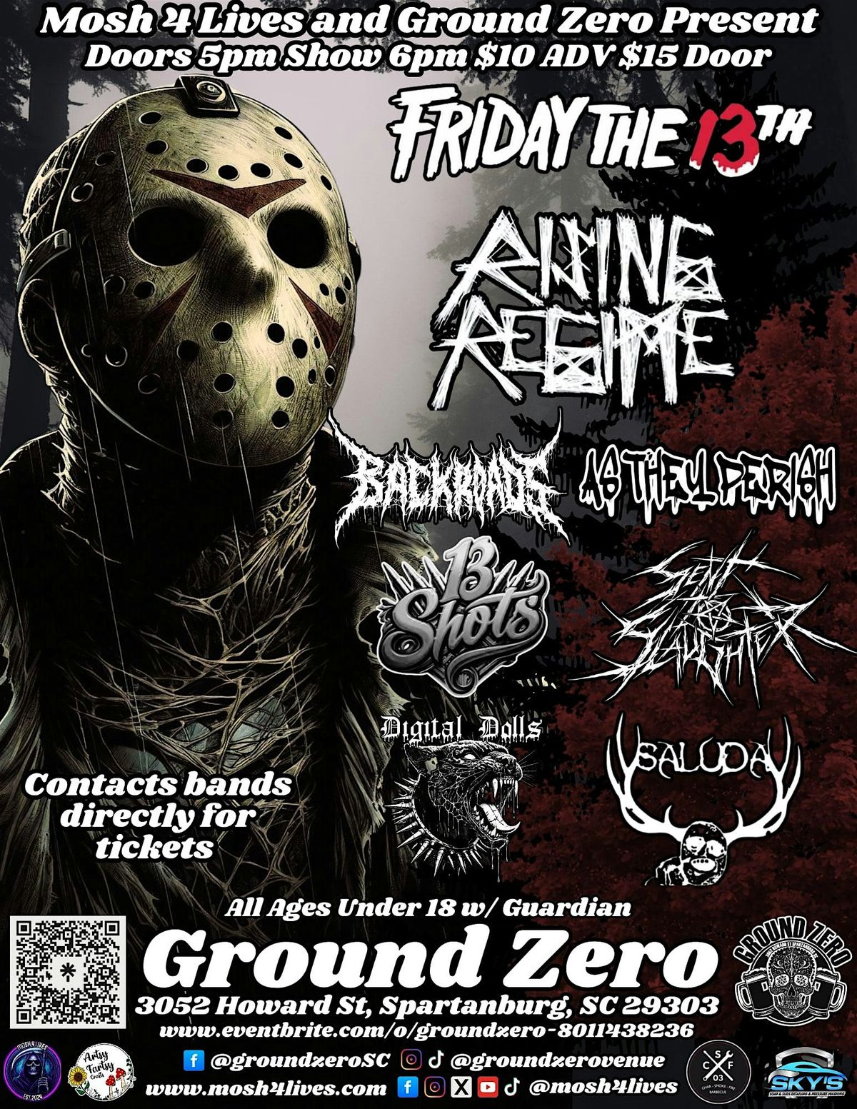 Friday the 13th, 13 June | Event in Spartanburg | AllEvents