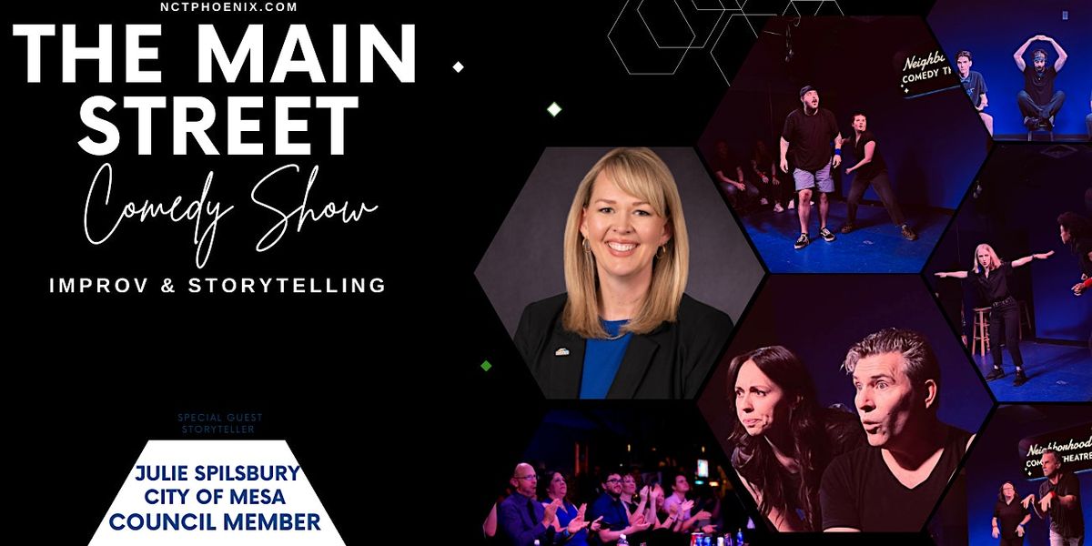 The Main Street Comedy Show featuring  Julie Spilsbury , 9 January | Event in Mesa | AllEvents