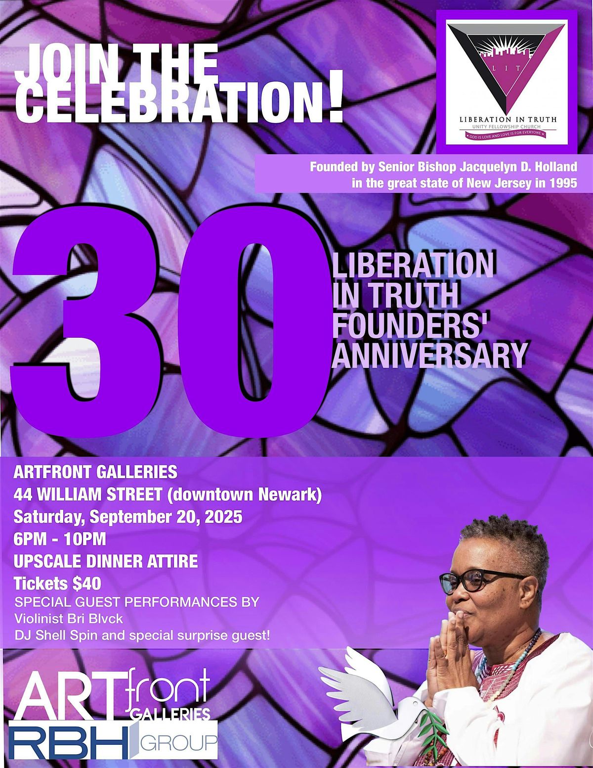 30th Liberation In Truth Founders' Anniversary, 20 September | Event in Newark | AllEvents