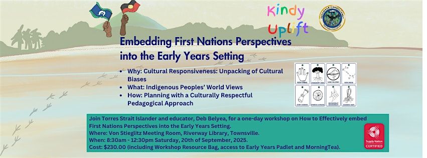 First Nations Perspectives in the Early Years Setting, 20 September | Event in Thuringowa Central | AllEvents