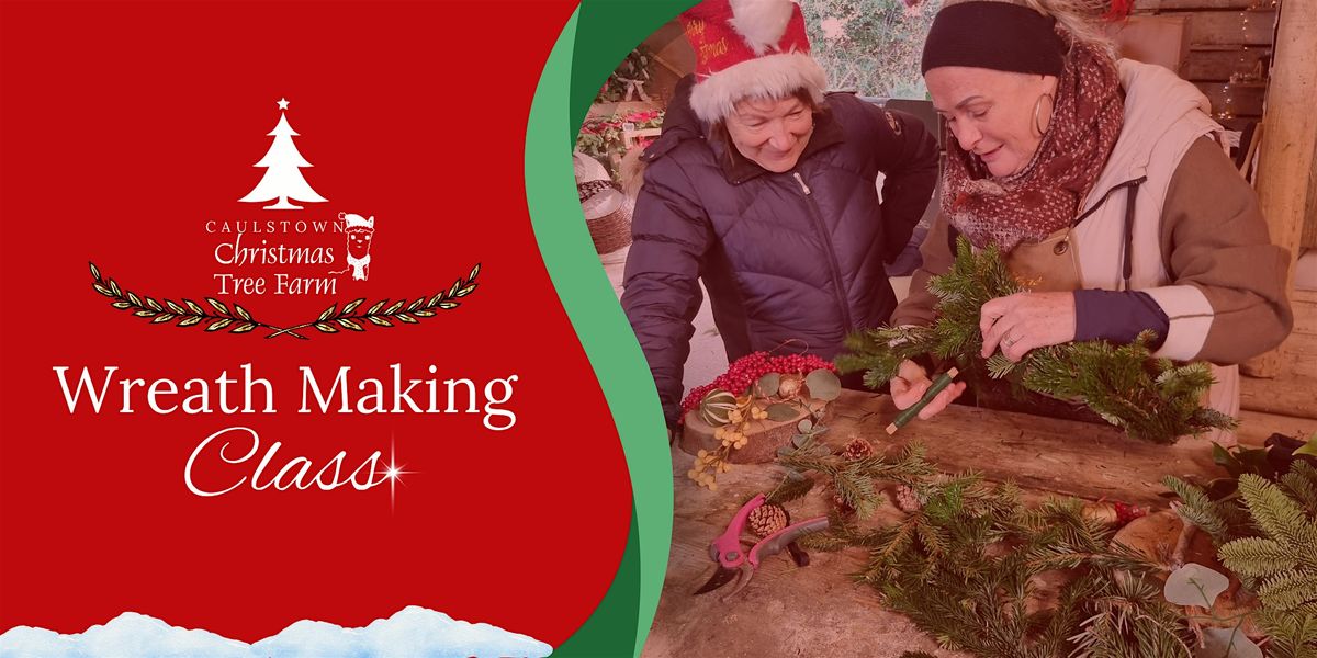 Christmas Handmade Wreath Making Class 2025, 20 November | Event in Dunboyne | AllEvents