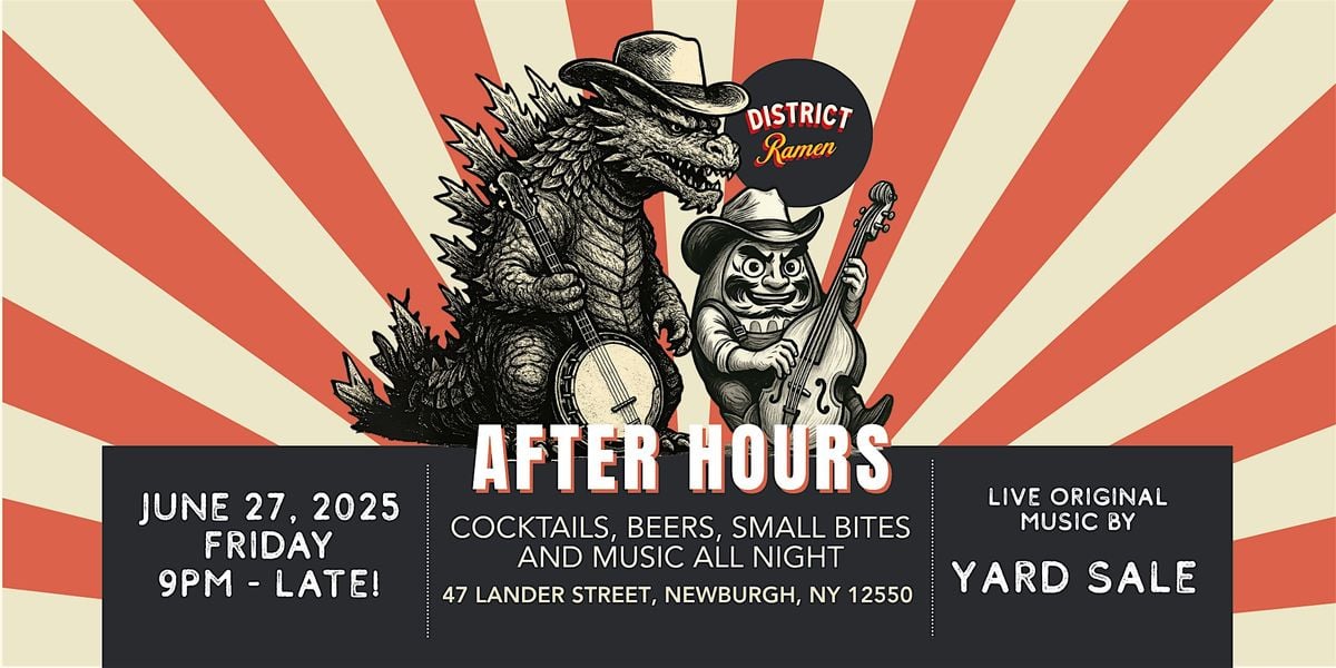 District After Hours with Yard Sale Band | Event in Newburgh | AllEvents