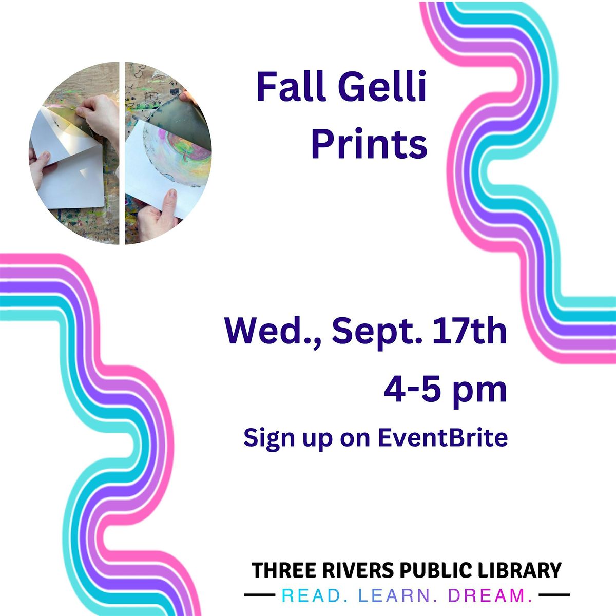 Fall Gelli Prints, 17 September | Event in Three Rivers | AllEvents