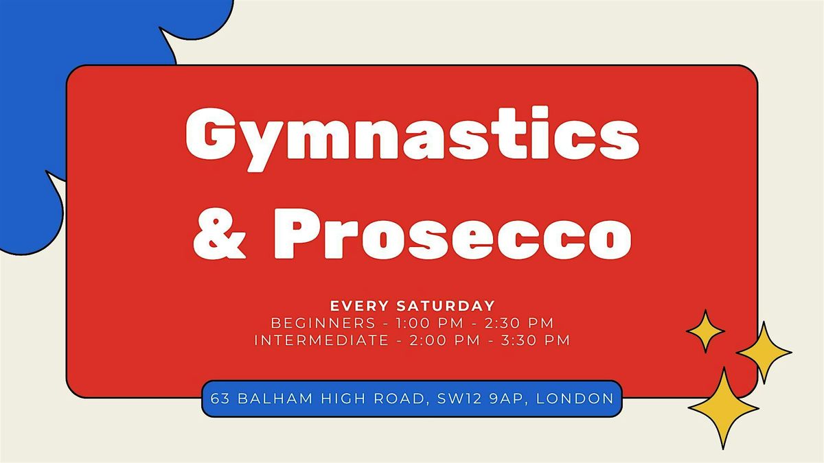 Gymnastics & Prosecco | Adult Gymnastics | Event in London | AllEvents