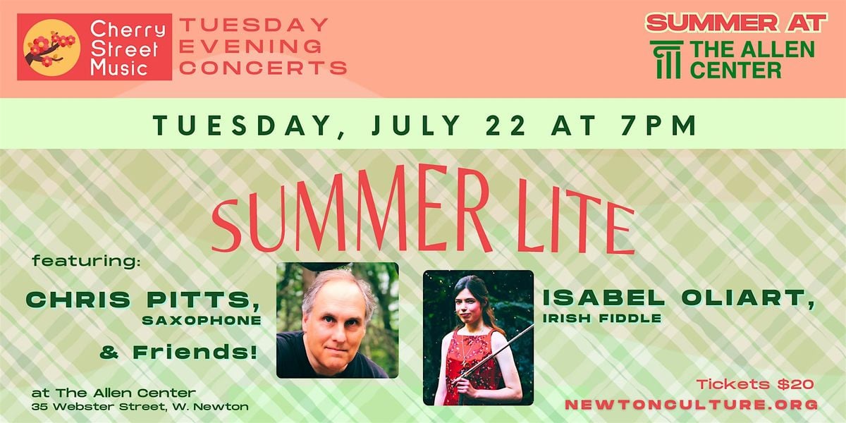 Summer Lite, 22 July | Event in Newton | AllEvents