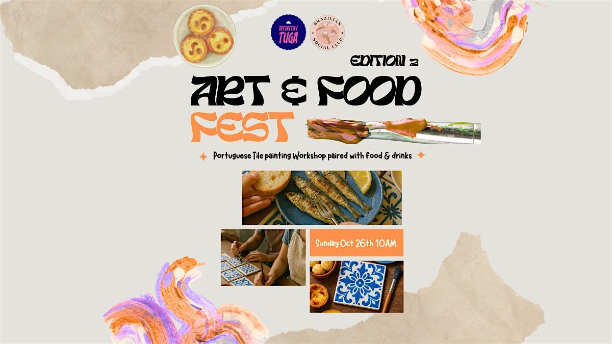 Art & Food Fest: Edition 2 (morning) | Tile painting workshop, 26 October | Event in Amsterdam | AllEvents