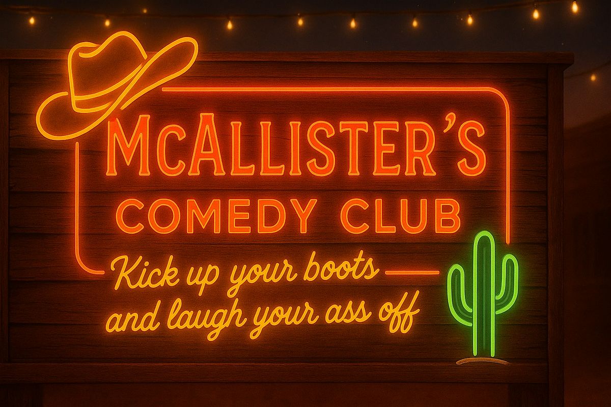McAlaster's Comedy Club, 22 August | Event in Roanoke | AllEvents