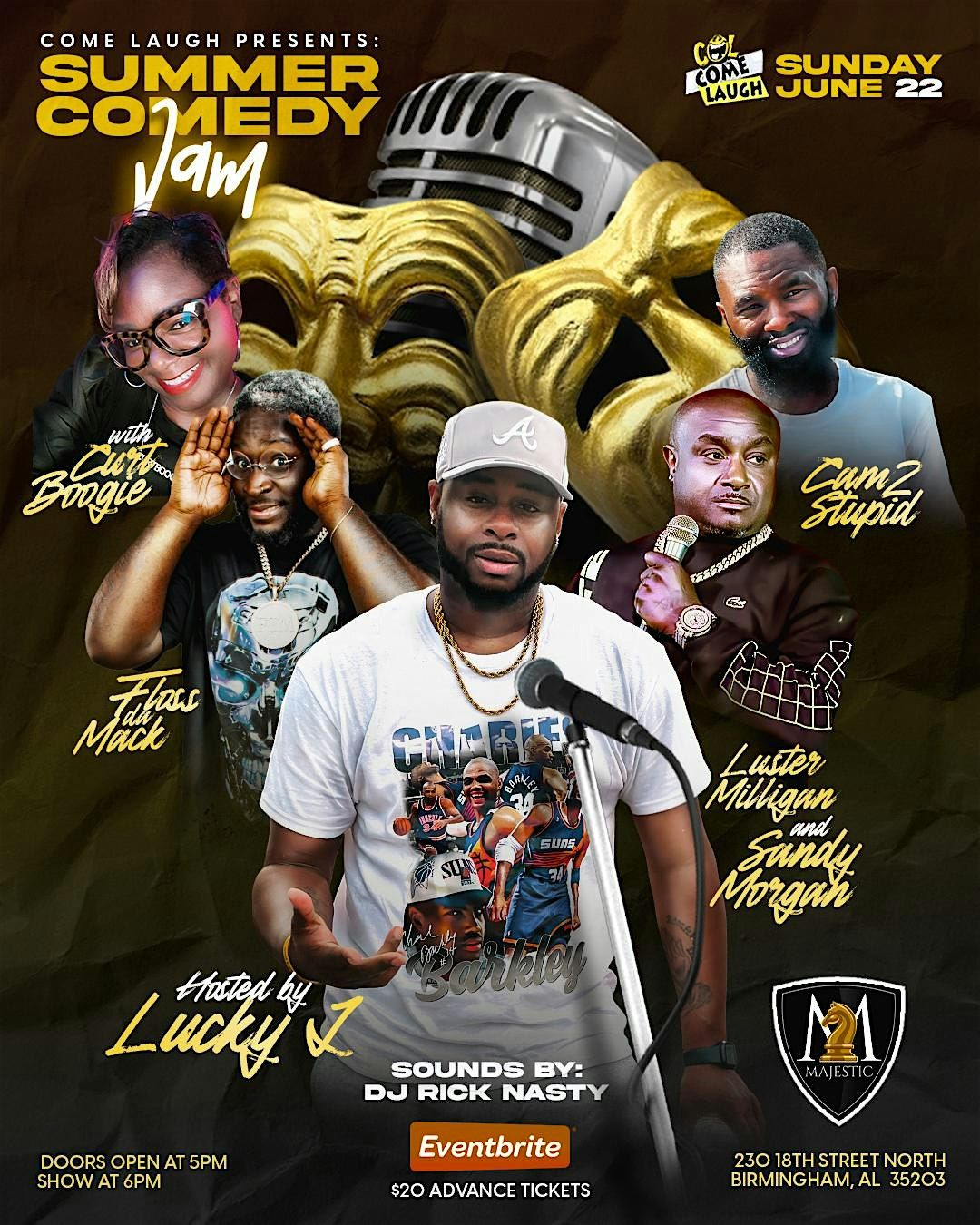 Summer Comedy Jam, 22 June | Event in Birmingham | AllEvents