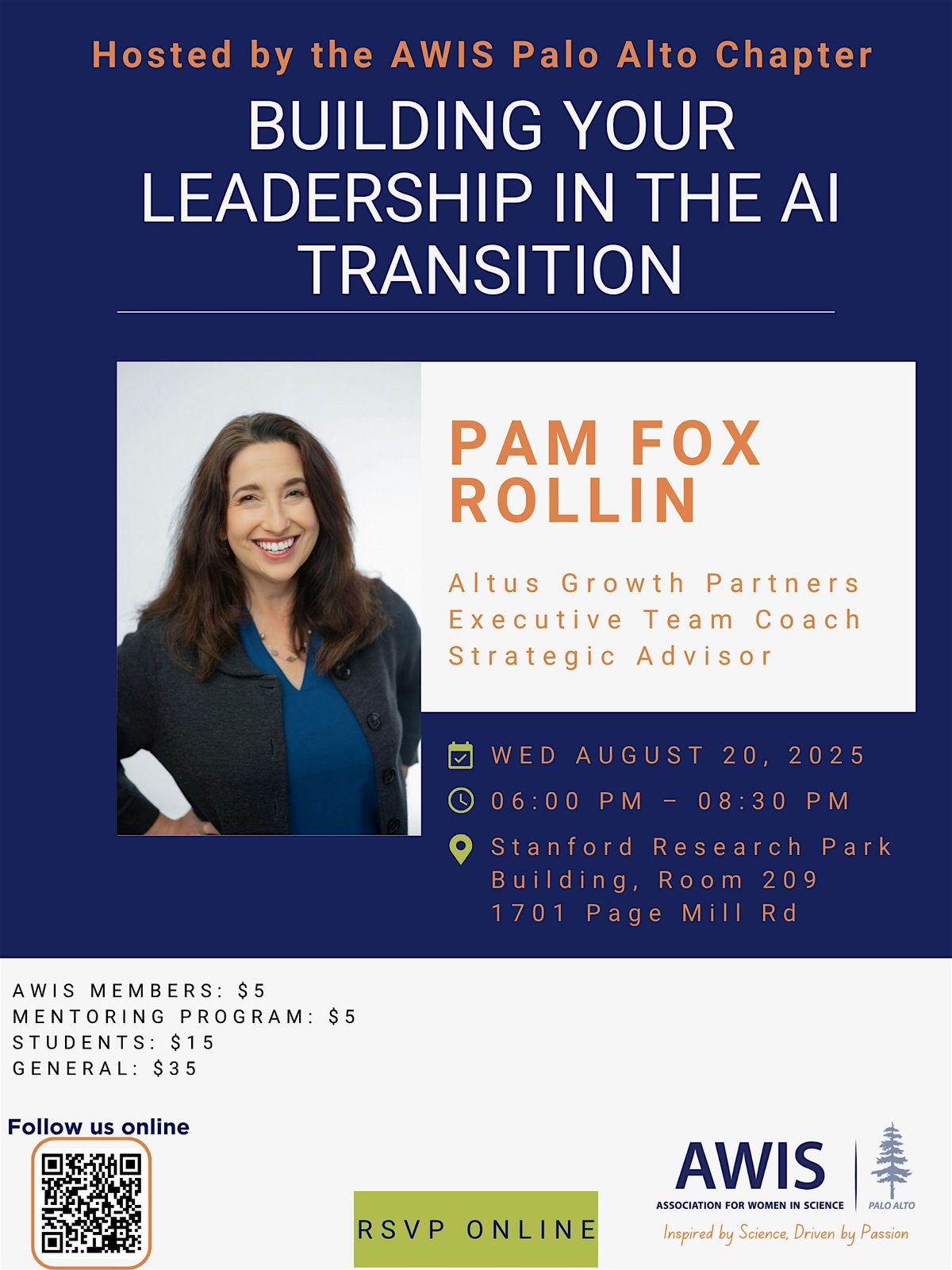 Building Your Leadership In The AI Transition, 20 August | Event in Palo Alto | AllEvents