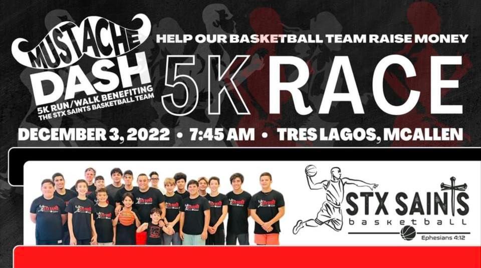 The Mustache Dash, Tres Lagos, Mcallen, December 3 2022 AllEvents.in
