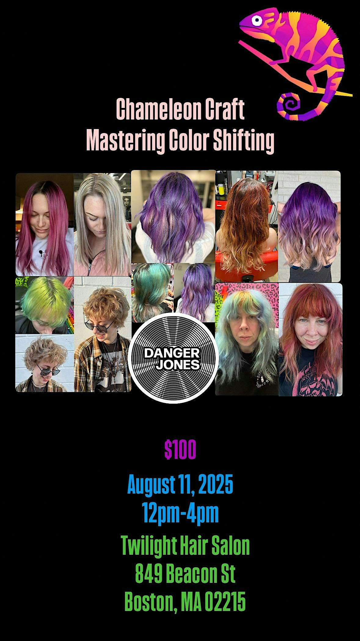 Chameleon Craft: Mastering Color Shifting, 11 August | Event in Boston | AllEvents