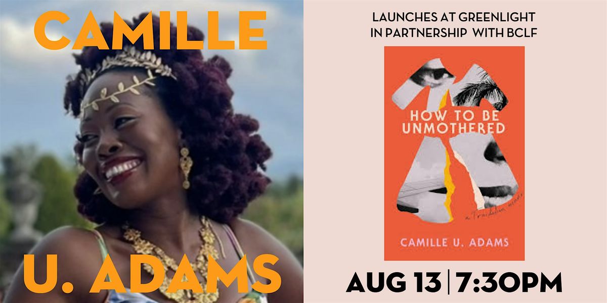Book Event: Camille U. Adams with Niama Sandy, 20 August | Event in Brooklyn | AllEvents