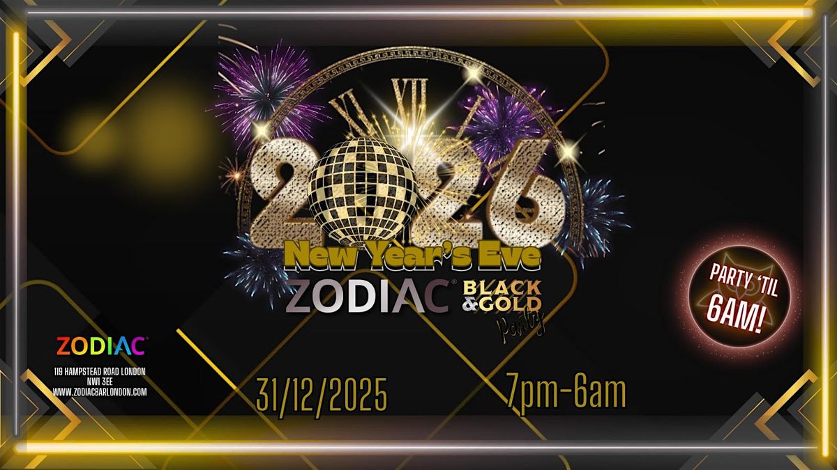 New Year's Eve at Zodiac!, 31 December | Event in London | AllEvents