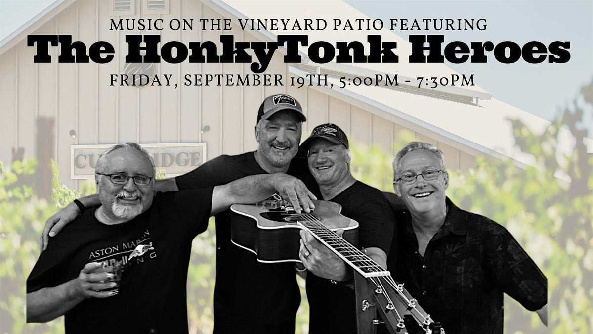Music on the Vineyard Patio with The HonkyTonk Heroes, 19 September | Event in Livermore | AllEvents