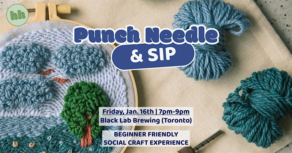 Punch Needle Workshop, 16 January | Event in Toronto | AllEvents