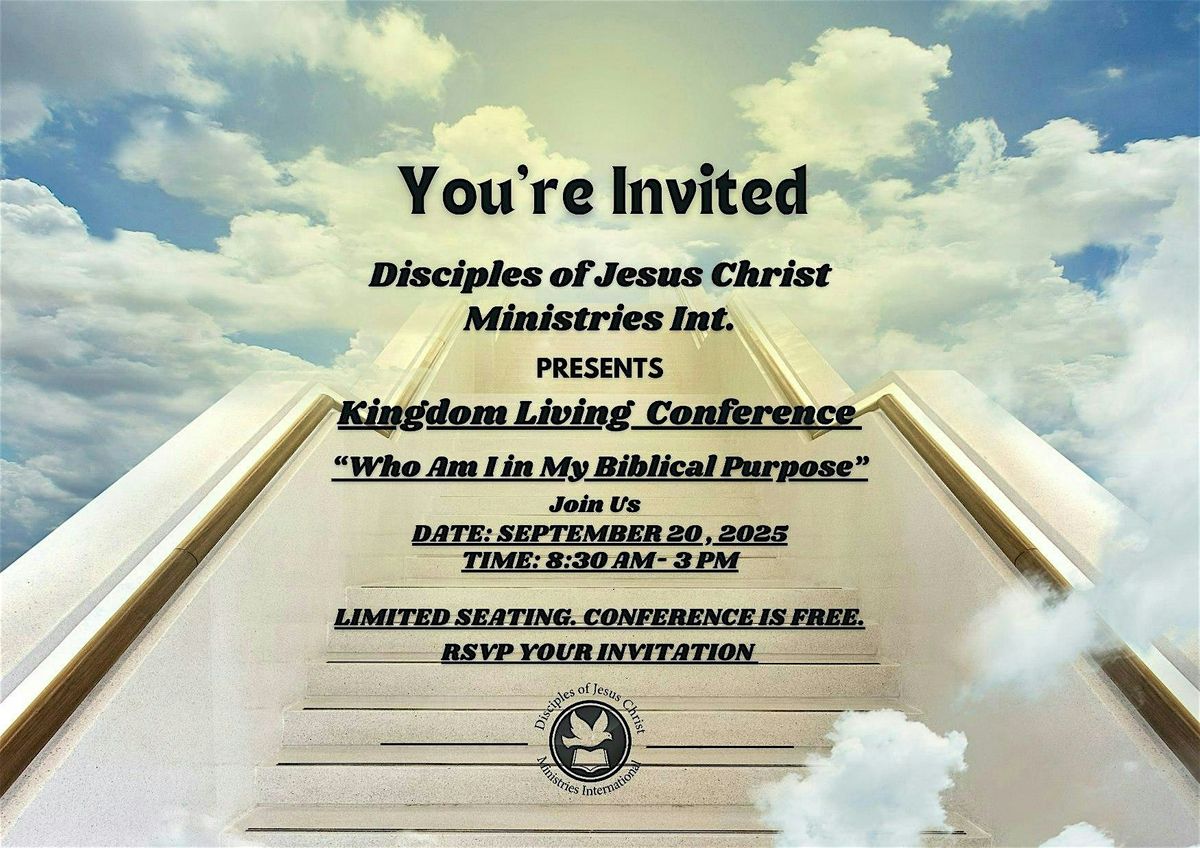Kingdom Living  Conference   “Who Am I in My Biblical Purpose”, 20 September | Event in Newport News | AllEvents