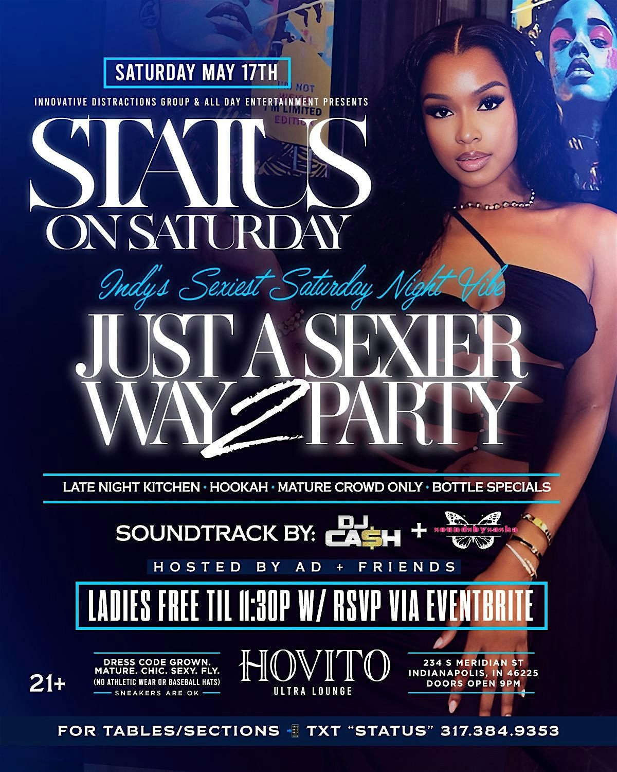 STATUS on SATURDAY | Event in Indianapolis | AllEvents